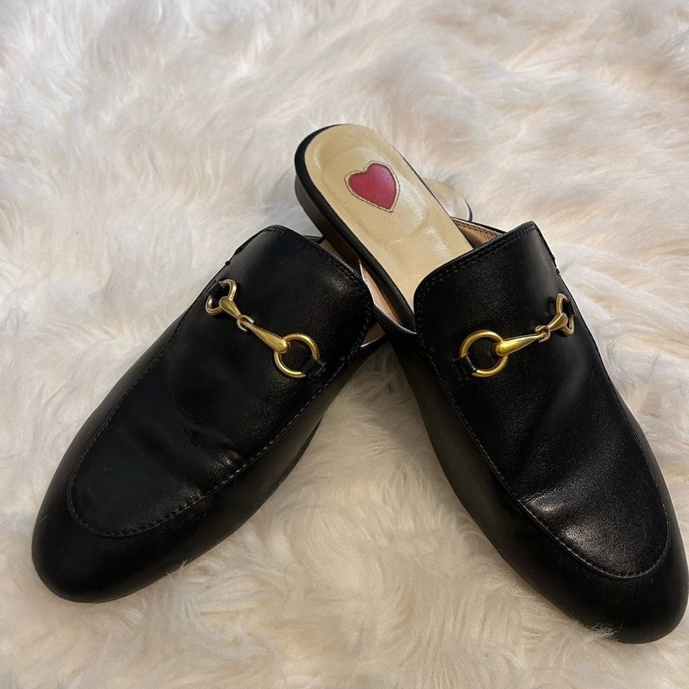 Arqa leather mules with almond toe - Picture 2 of 5